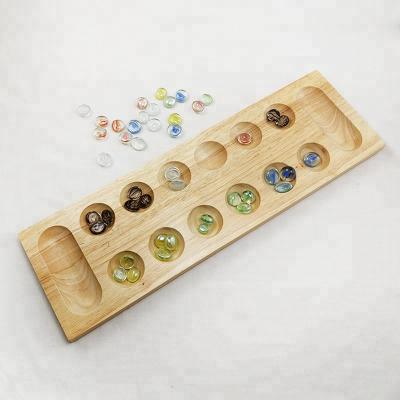 China Chess Wooden Board Chess Mancala Kalaha Board Game Family Family Game for sale