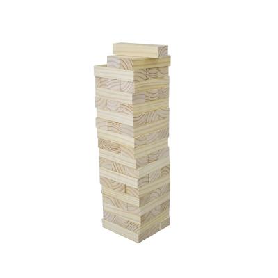 China Garden Games Outdoor Playset Wooden Blocks Wooden Set Tumble Tower Tumble Tower for sale