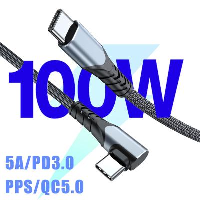 China High Quality Fast Charging PD 100W 20V 5A Type C Speed ​​USB To Type C Cable Fast Charging Data Cable For Phone iPad Tablet for sale