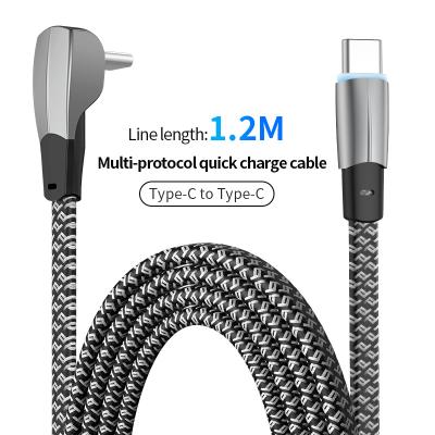 China Fast Charging Ship 1M 3.3FT 60W 3A 20V PD Fast Charging USB Type C To USB Type C Cable For Apple iPad Phone Tablet for sale