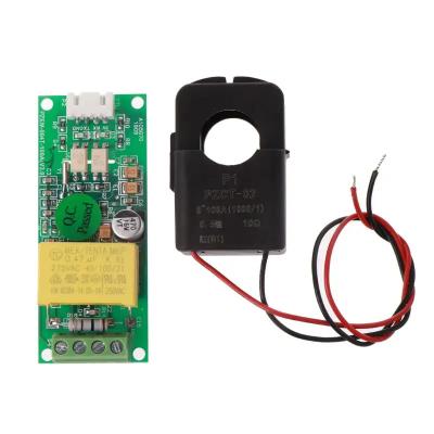 China PZEM-004T Electronic Hardware Multimeter Module 80-260V 100A +Split-Core Current-Voltage Transformer for sale