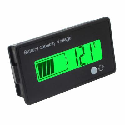 China Electronic Equipment 12V 24V 36V 48V 8-70V Acid Lead Lithium Battery Capacity Indicator Voltmeter Voltage Battery Tester Tools for sale