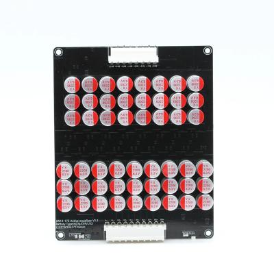 China 5A electronic equipment balance Li-ion LTO lithium battery equalizer balancer board active capacitor BMS 12s 13s 14s 15s 16s for sale