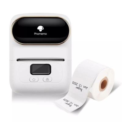 China M110 2inch Thermal Label Printer Impresoras Portatil Wireless BT Portable Inkless Label Printer For Self Adhesive Label Paper for sale