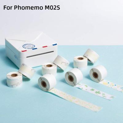 China Phomemo 15/25/53mm Thermal Self Adhesive Thermal Paper Sticker Printable Label Papers for Phomemo Printer for iPhone Photo Paper for sale