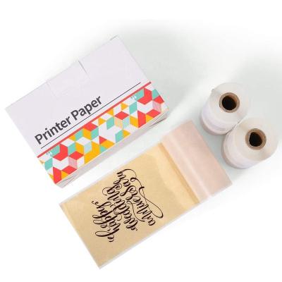 China Mini 3 Box Phomemo Self Adhesive Thermal Colorful Paper Printable Label Rolls/Papers For Phomemo M02/M02S/M02Pro Printer for sale