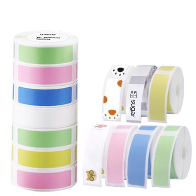 China D11 Thermal Self-adhesive Paper Rolls Anti-oil Waterproof Colorful Label Sticker For D11Printer Impresor Comestic Lab Price Tag Jewelry for sale