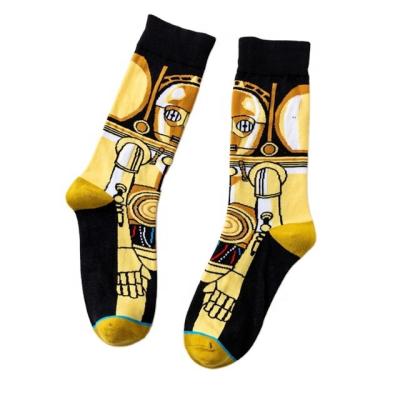 China QUICK DRY custom design logo embroidered casual knit warm winter hiking crazy socks for sale