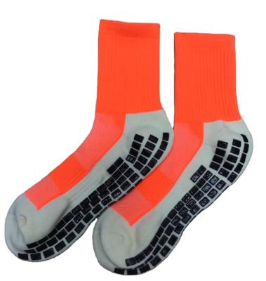 China Custom Football Socks Anti Slip Soft Football Socks QUICK DRY Soft Soccer Anti Slip Nylon Material Cotton Soccer Socks for sale