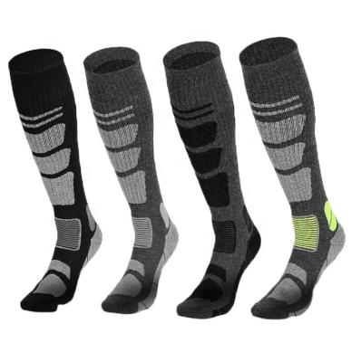 China Sporty Custom Merino Wool Socks Men Wholesale Warm Thick Wool Men's Socks for sale