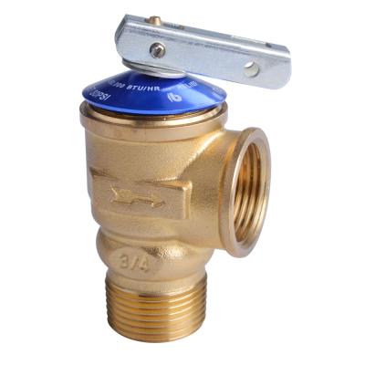 China General Tankless Water Heater Brass Pressure Relief Valve for sale