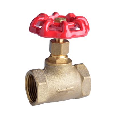 China General 125WOG 1/2 and 3/4 inch Lead Free Brass Stop Valves for sale