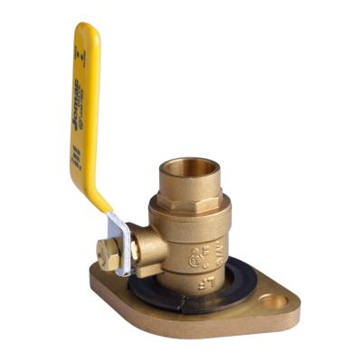 China General Brass Isolate Valve With Swivel Flange 600WOG for sale