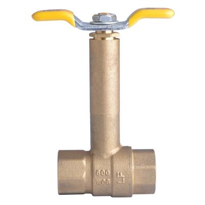 China General 1/2 Inch Long Stem Ball Valve With IPS Connection for sale