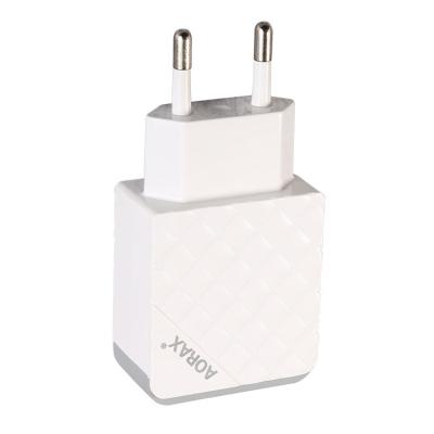 China Mobile Phone Dual USB Wall Charger 5v 1.1a micro usb travel fast charger 2 in 1 mobile charger for sale