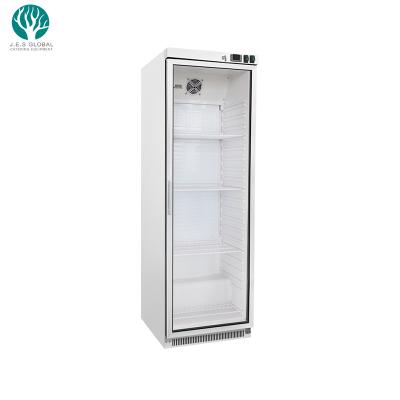 China COMPRESSOR New Model Stainless Steel Commercial Straight Door 1glass Commercial Freezer Refrigerator - DF400 S/S for sale