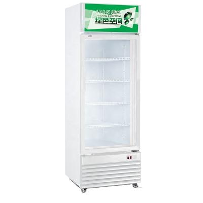 China Promotional Glass Door Refrigerators Transparent Glass Door Refrigerator 630X640X1850 for sale