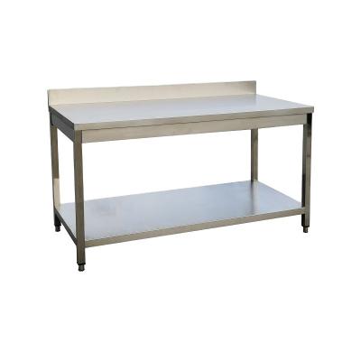 China Restaruant Inoxidable AISI 201 De Travail Prep 304 Table Bench zubereitungstisch stainless steel stainless steel for sale