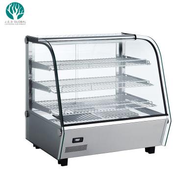 China High temperature customized floor standing or cooler counter cake showcasebakery display cabinet for sale