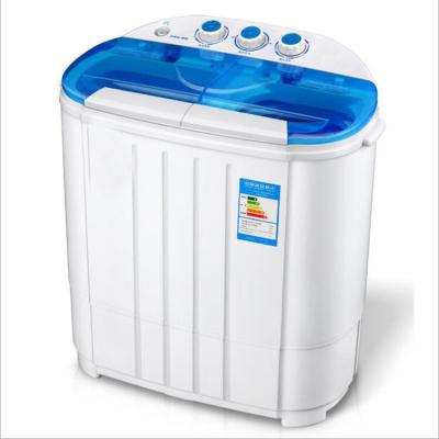 China Wholesale Hot Selling Hotel Manufacturer Small Double Barrel Washing Machine Mother Baby Semi-automatic Washing Machine for sale