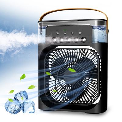 China Protable Mini Portable Air Conditioner Cooling Fan Fit Into Air Cooler Fan with 7 Color Mood Lights for sale