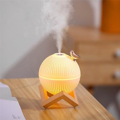 China New White Custom Home Usb Atmosphere Lamp Humidifier Air Purification Humidifier For Bedside Desk for sale