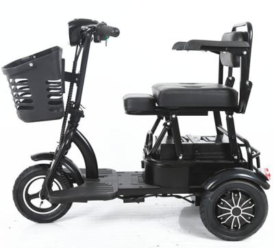 China Luxury electric tricycle 48V three wheel charger hot sale adult electric tricycle covered for sale