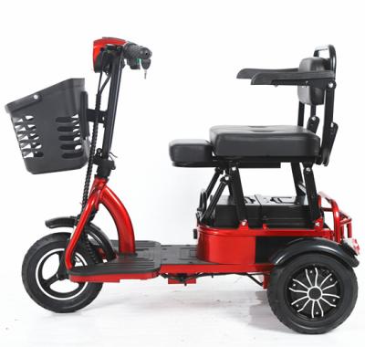 China Luxury Wholesale Chinese Electric Scooter Tricycle 3 Wheel 103*57*88cm Electric Tricycle Covered for sale