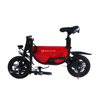 China Wholesale Folding Electric Cheap Bicycle 107*54*100cm 12 Inch Two Wheel Aluminum Alloy Electric Bicycle for sale