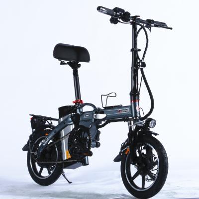 China 14 inch unisex electric bicycle folding electric bicycle for sale