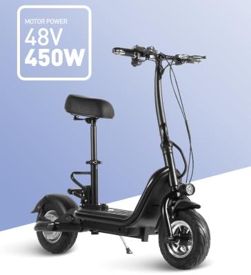 China 10 Inch 48V450W Unisex Hot Selling Electric Scooter 2 Wheels For Sale for sale