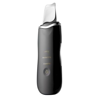 China Wholesale Ion Face Exfoliation Mini Portable Infrared Rejuvenation Device DEEP CLEANING Ultrasonic Skin Scrubber for sale