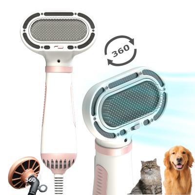 China Sustainable Adjustable Speed ​​And Low Noise Molding Slicker Brush Pet Hair Grooming Dryer for sale