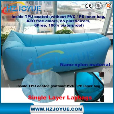 China factory detect sale Fast Inflatable Lazy Bag Out Door Lazy Air Bag Lazy Sofa one opening for sale