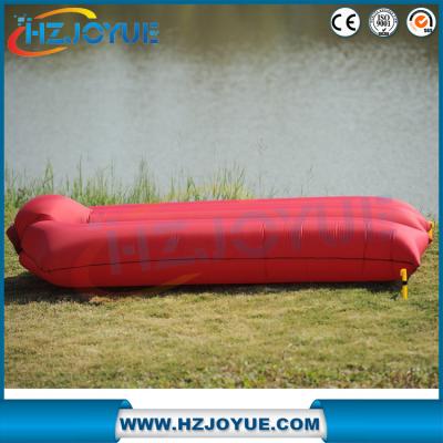 China Camping Portable Air Sofa Beach Bed Air Hammock Nylon Lazy Bag Lounger for sale