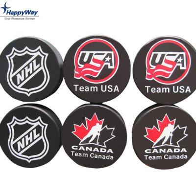 China Eco-Friendly Wholesale Hockey Forming Puck Custom Hockey Puck Customized Hockey Pucks Eishockey for sale