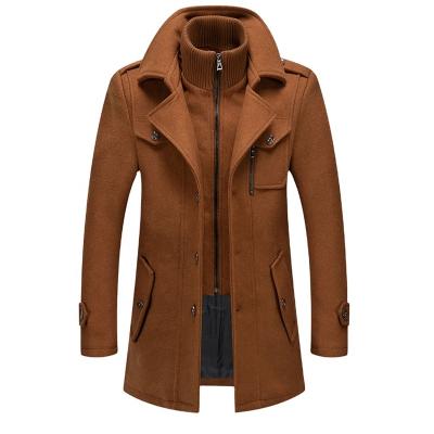 China Other New Style Hot Sale Autumn And Winter Woolen Men's Stylish Man Coats And Long Jacket Fashion Coat For Men for sale