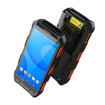 China Android 10 Rugged Waterproof 2D Radio Handheld Computer C6200 134.2KHz Long Range Reader Pda Barcode Scanner For Waste Bin Management for sale