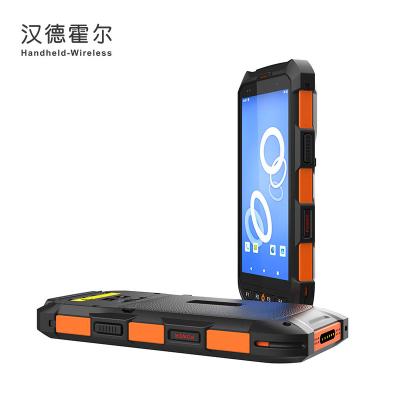 China C6000 Android 10 4G Smartphone PDA 1D 2D Computer Handheld qr barcode inventory scanner with ISO14443A/B NFC Rfid Reader & Writer for sale