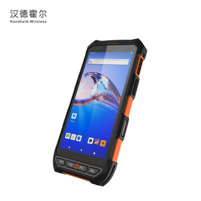 China OEM Android 10 Rugged Industrial Handheld Computer Terminal IP65 4GB+64GB 1D 2D Data Barcode Scanner PDA NFC Waterproof Card Reader for sale