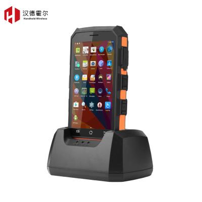 China C5000 Rugge Industrial Handheld Terminal C5000 Rugge Devices 4G IP 65 Android 7.0 Barcode / RFID Handheld Reader for sale