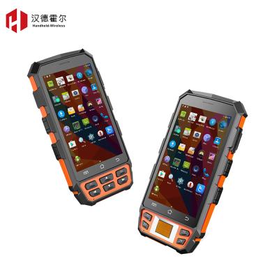 China Pda C5000 ip65 4g industrial handheld terminal wireless rugged rugged android with rfid reader and fingerprint scanner for sale