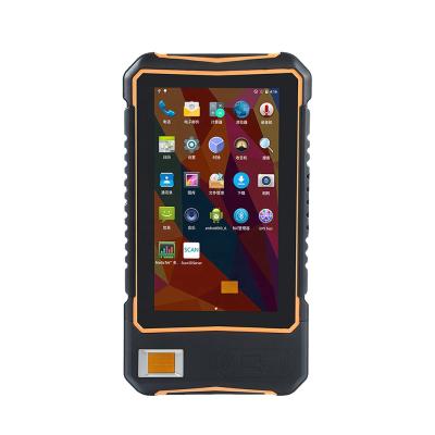 China IP 65 Android 7.0 4G RFID/FBI Industrial Tablet Terminal Rugged Fingerprint Tablet With 7.0 Inch 9H Gorilla Glass 3 Screen for sale