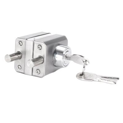 China Modern High quality elliptical double door glass  lock made in China, suitable for office door lock glass door lock for sale