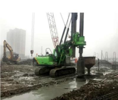 China Excavator Drilling Machine Piling Rig Cat Chassis Augers Specification KR220C. for sale