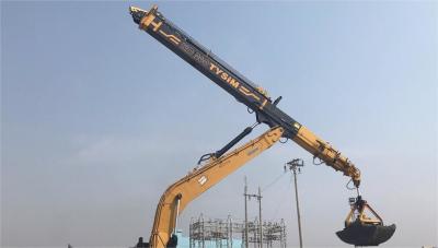 China Excavator Attachment Parts Telescopic Arm Construction Equipment Drilling Tool 22490mm for sale