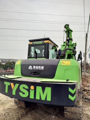 China TYSIM KR40A Rotary Driling Rig 10m/12m  Max drilling depth Max. drilling diameter 1000 mm for sale