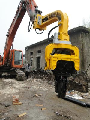 China High Frequency Hydraulic Vibratory Pile Hammer Excavator Mounted Pile Driver for sale