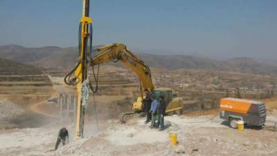 China Equipamento de perfuração hidráulico de pedra da rocha do acessório 51mm da pedreira à venda