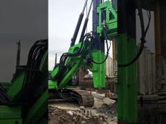 Excavator Drilling Machine Piling Rig Cat Chassis Augers Specification KR150C